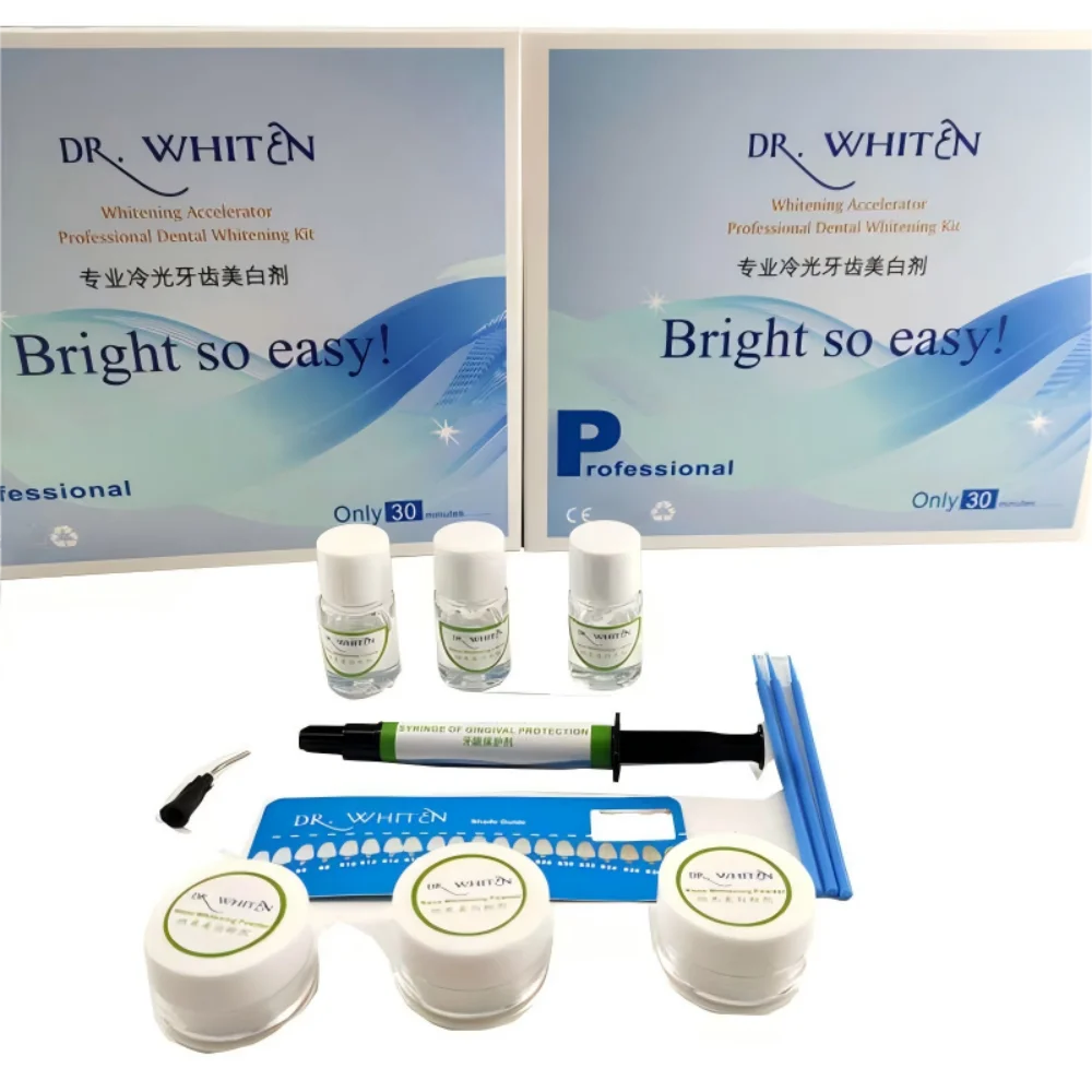 Teeth Whitening Before And After - 치아 미백 세트 35% HP 미백