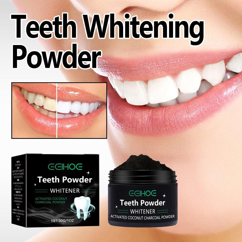 Teeth Whitening Filter - 대나무 숯가루 치아 미백 천연 얼룩