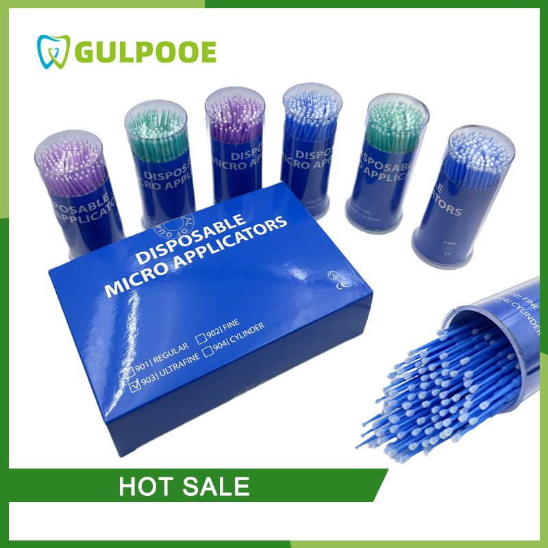 Teeth Whitening Uk - GULPOOE 일회용 마이크로 브러시 치과 마이크로