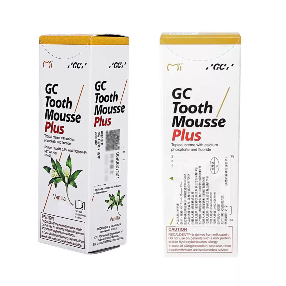 오리지널 일본 GC 치아 무스 플러스 치과 치료 불소  - Teeth Whitening Japan 리뷰 및 가격