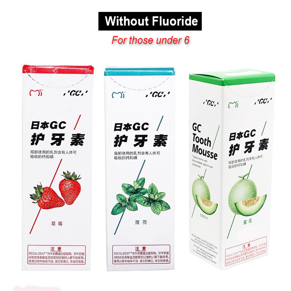 오리지널 일본 GC 치아 무스 플러스 치과 치료 불소  - Teeth Whitening Japan 리뷰 및 가격