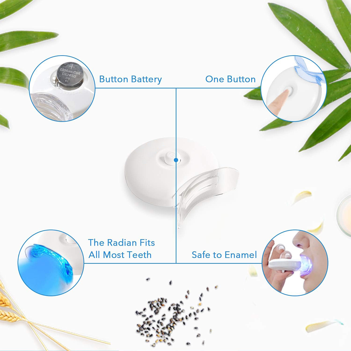 치아 미백 키트 - 35% 카바마이드 과산화물, 입 트 - Teeth Whitening Gum 리뷰 및 가격