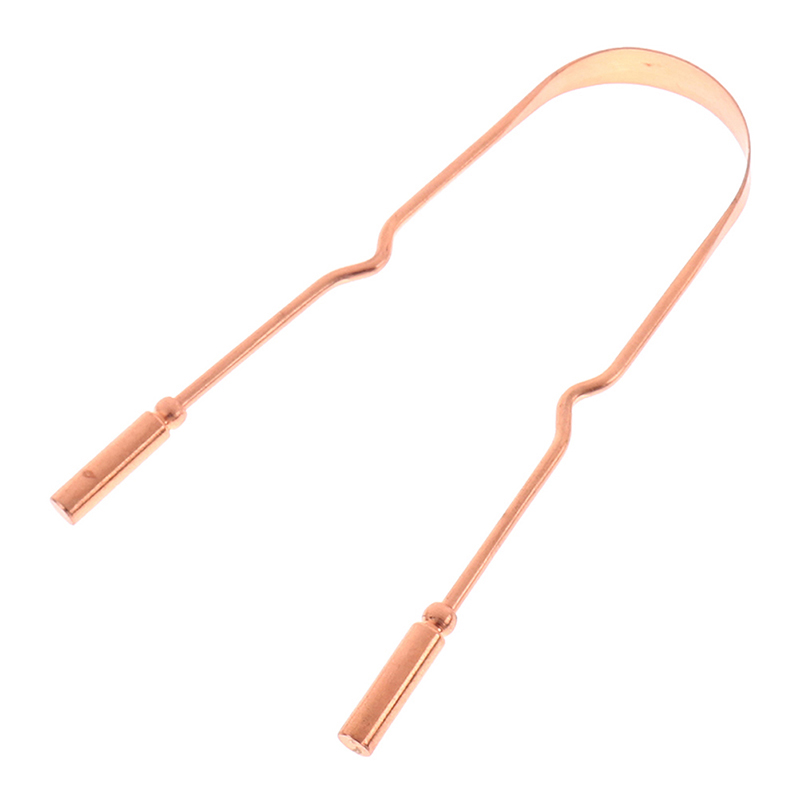 1Pc 순수 구리 혀 스크레이퍼 구강 청소기 브러시 남 - Tongue Scraper Metal 리뷰 및 가격