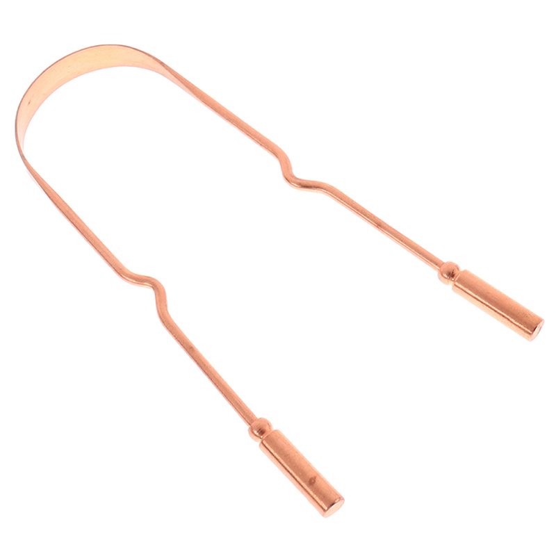 1Pc 순수 구리 혀 스크레이퍼 구강 청소기 브러시 남 - Tongue Scraper Metal 리뷰 및 가격