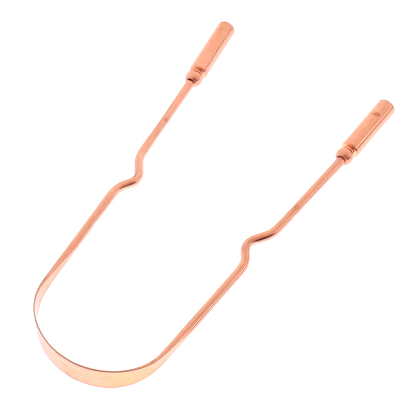 1Pc 순수 구리 혀 스크레이퍼 구강 청소기 브러시 남 - Tongue Scraper Metal 리뷰 및 가격