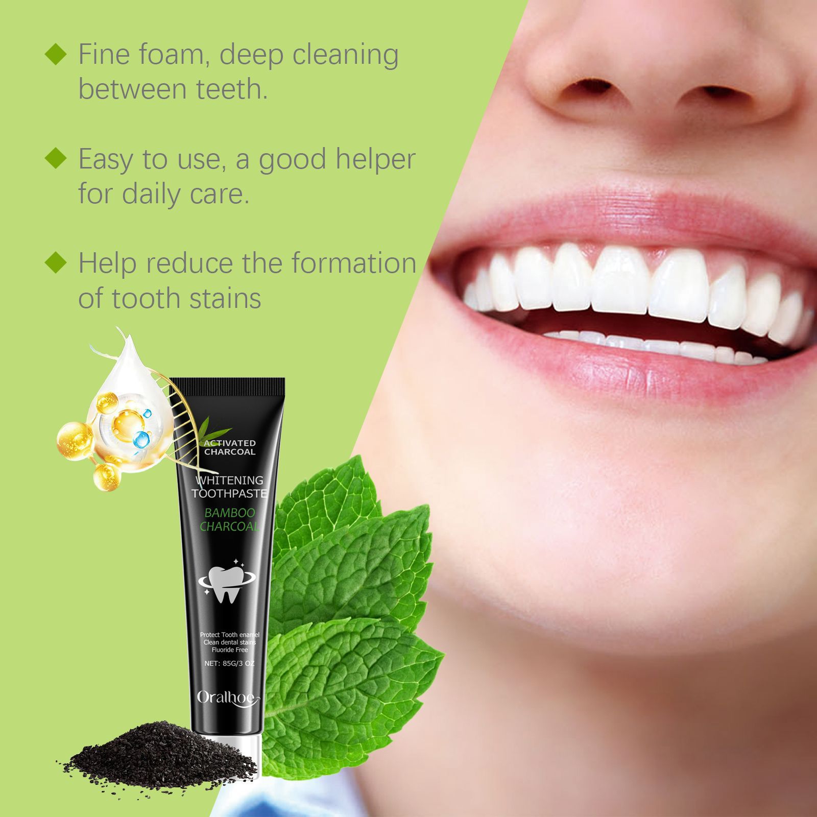 미백 치약, 구취 제거, 누런 치아 제거, 강력한 딥  - Teeth Whitening Filter 리뷰 및 가격