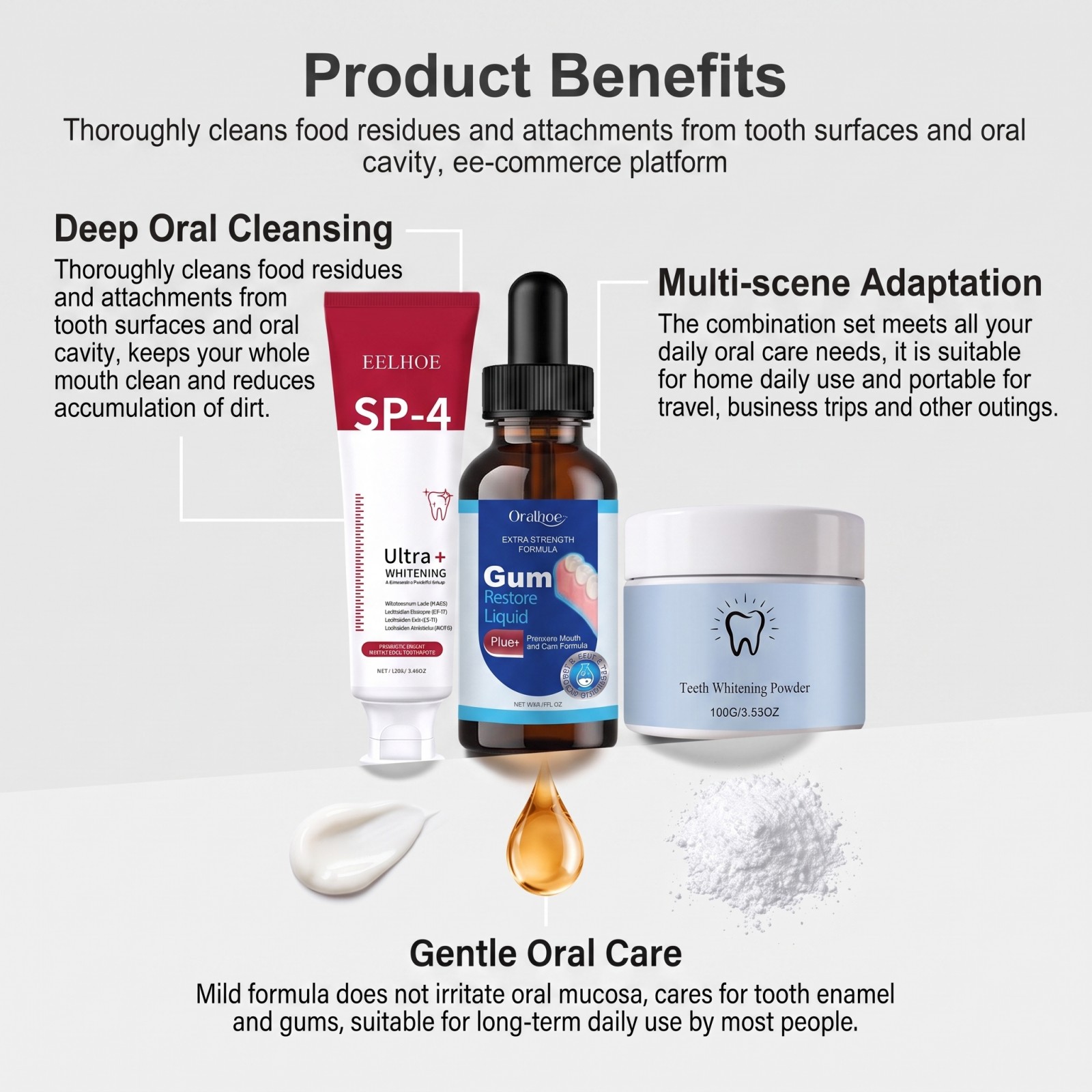 구강 관리 콤보 세트 미백 치약 구강청결제 치아 미백  - Teeth Whitening Before And After 리뷰 및 가격