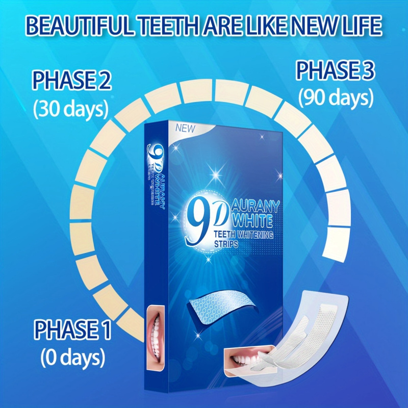 6% 과산화수소가 함유된 9D Aurany White  - Teeth Whitening Before And After 리뷰 및 가격
