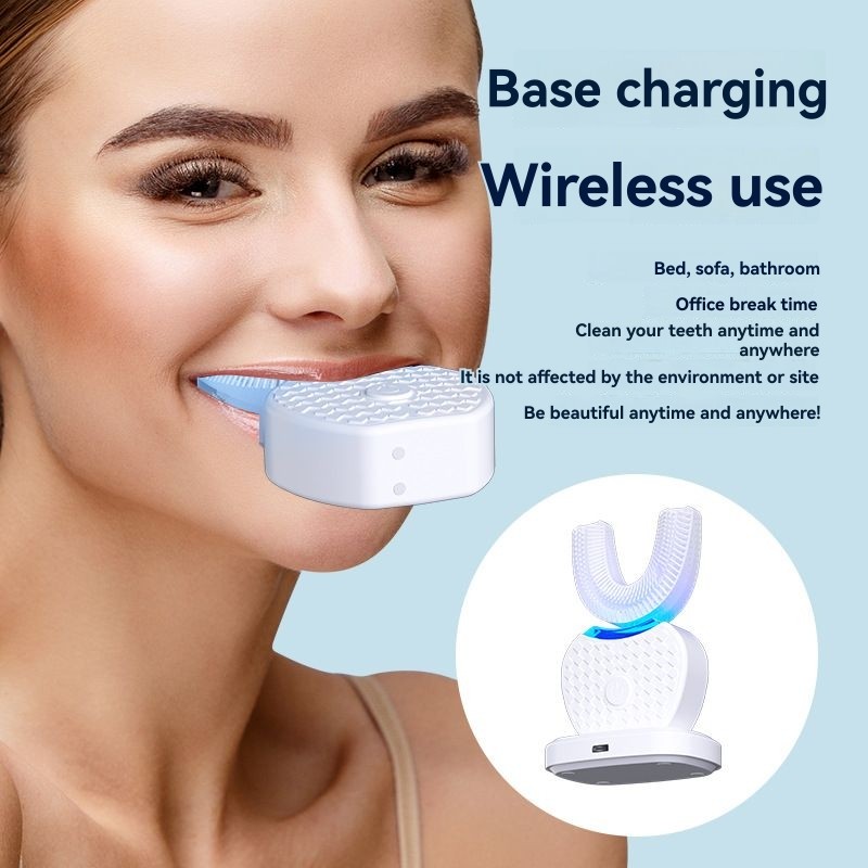 성인용 B83B-U자형 전동칫솔-360 °   구강 청 - Teeth Whitening Gum 리뷰 및 가격