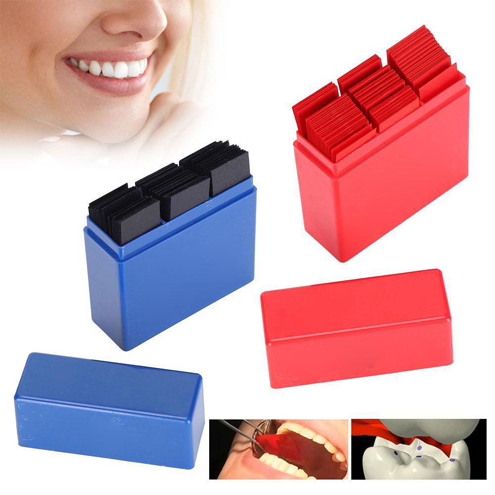 300매 치과용 교합지 블루 레드 양면 바이트 스트립  - Teeth Whitening Uk 리뷰 및 가격