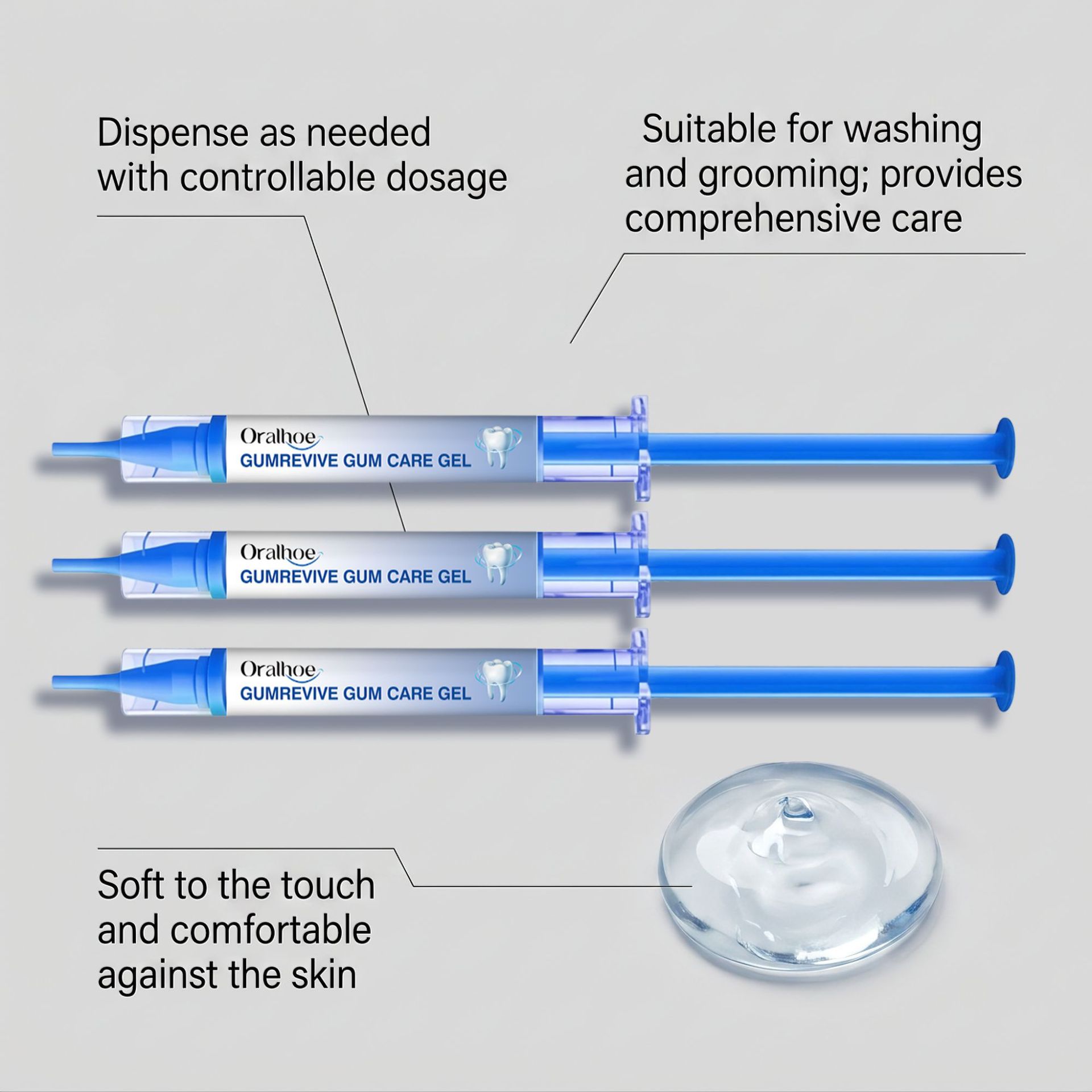 구강 관리 젤 3개입 잇몸 세척 주사기 키트, 매일 가 - Teeth Whitening Before And After 리뷰 및 가격