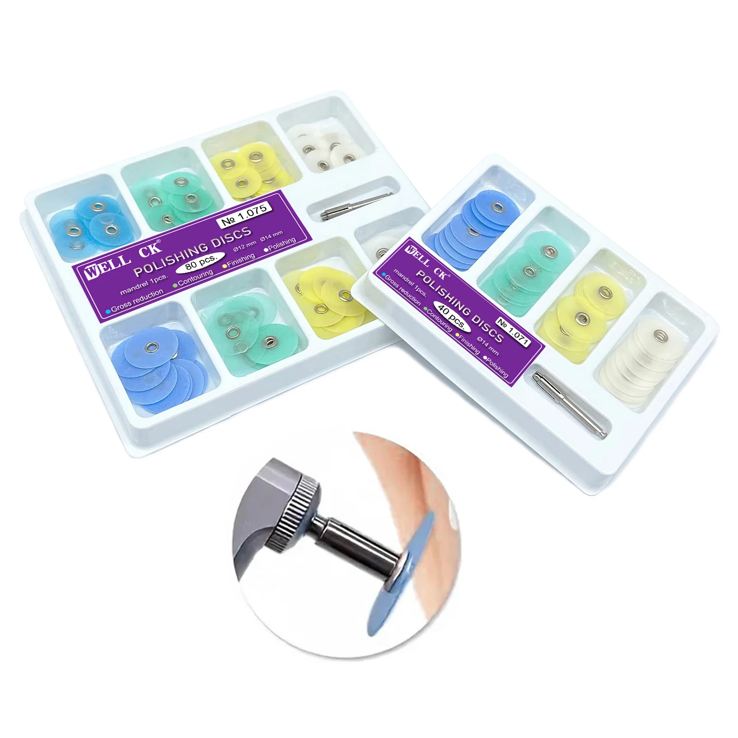 WELLCK 치과 연마 디스크 총 감소 윤곽 맨드릴 소 - Teeth Whitening Uk 리뷰 및 가격
