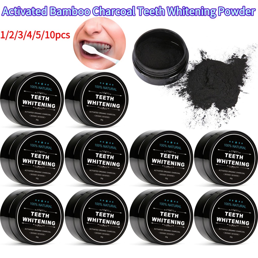 치아 미백 파우더 천연 유기농 활성 대나무 숯 황색 치 - Teeth Whitening Filter 리뷰 및 가격