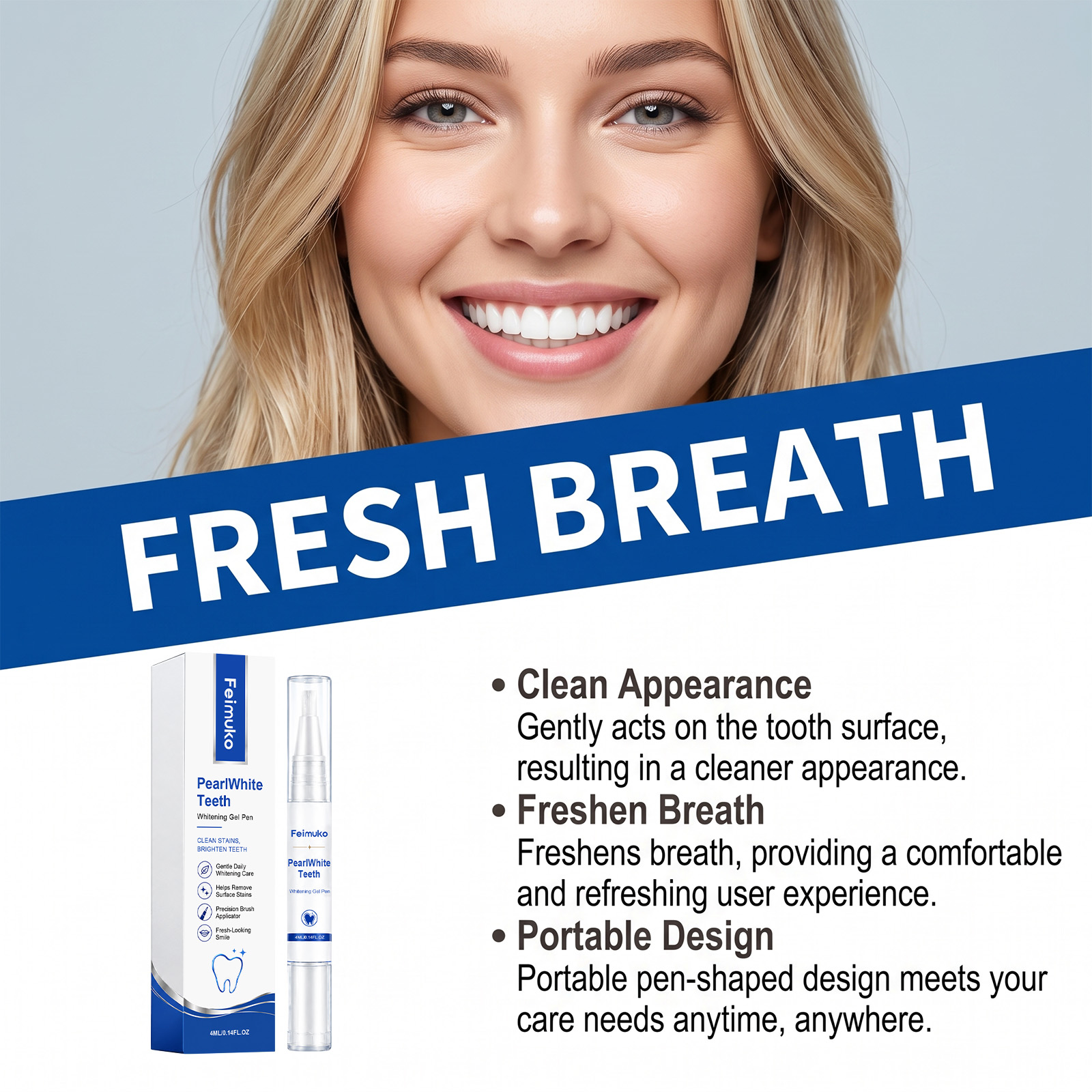 휴대용 치아 미백 젤 펜 얼룩 제거 정밀 브러쉬 부드러 - Teeth Whitening Before And After 리뷰 및 가격