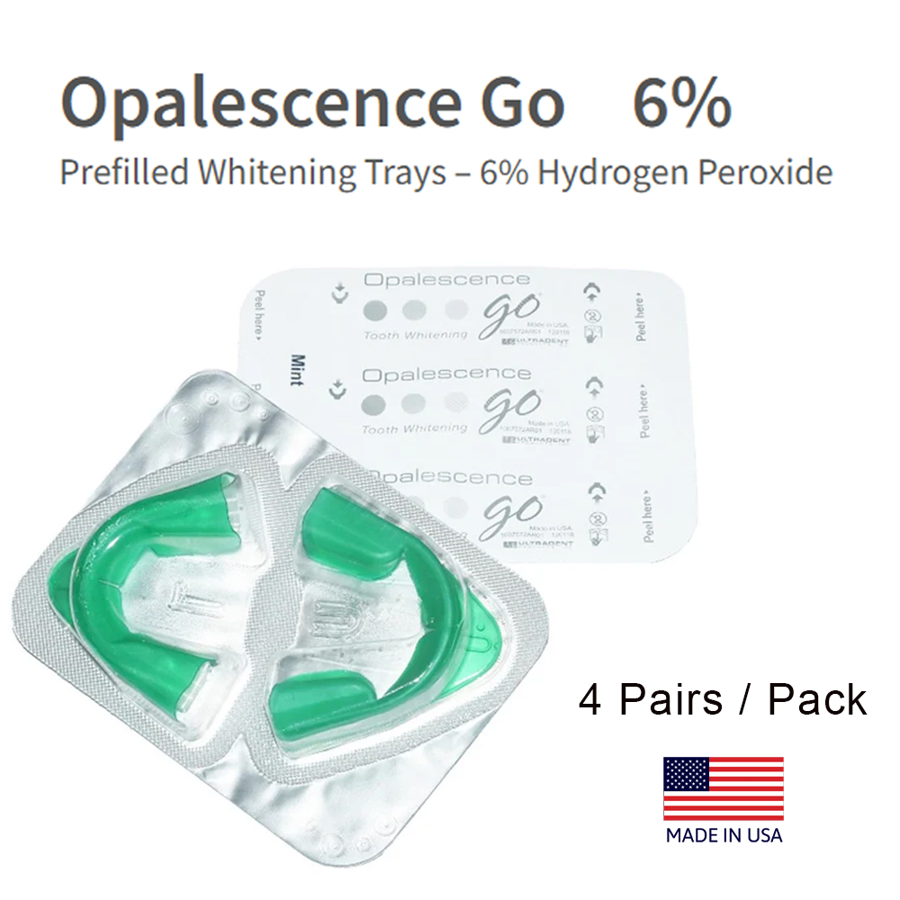 오팔레센스 GO 6% 과산화수소 프리필드 치아 미백 트 - Teeth Whitening Opalescence Go 리뷰 및 가격